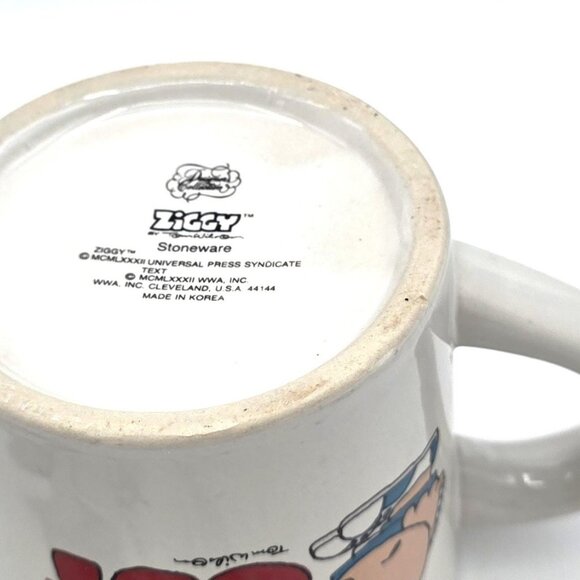 Vintage ZIGGY BY TOM WILSON COLLECTION of Coffee cup ~ Tennis Glass ~Trinket Box - Picture 7 of 14